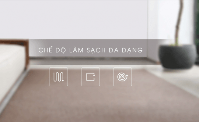 Chế độ làm sạch đa năng của DEEBOT DD36.