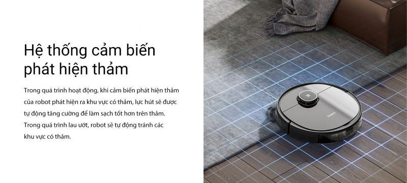 Cảm biến tự động phát hiện thảm.