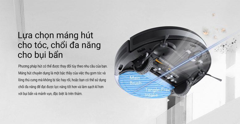 Cơ chế thay đổi phương pháp hút tùy theo nhu cầu của bạn.