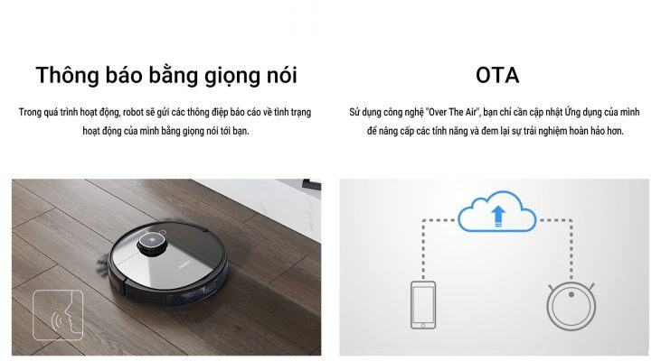Thông báo bằng giọng nói.