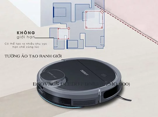 Thiết lập tường ảo trên DEEBOT OZMO DN56.