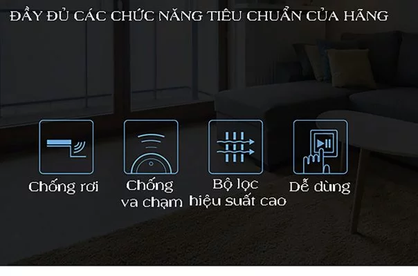 DEEBOT OZMO DN56 có đầy đủ các chức năng.