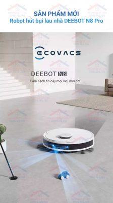 DEEBOT OZMO N8 là một sản phẩm mới đến từ nhà Ecovacs.