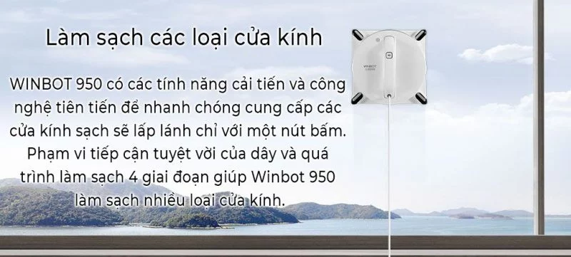 Selling Point 1507604519the Floor Cleaning Robot Winbot 950 Advantage