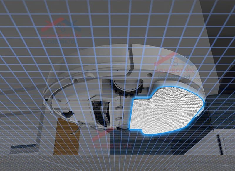 XIAOMI VIOMI SE lau và hút bụi cùng lúc.