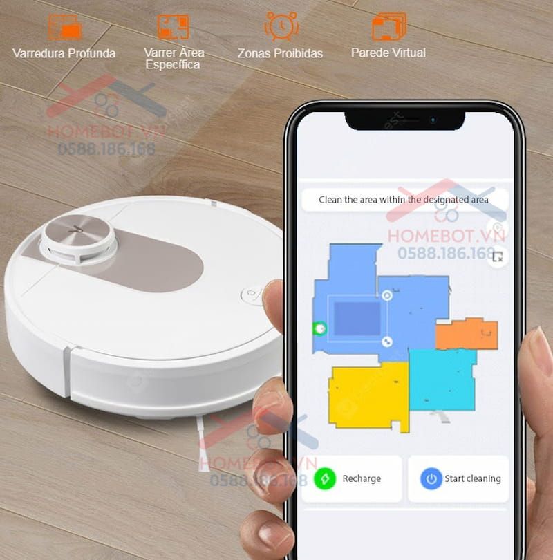 XIAOMI VIOMI SE kết nối với điện thoại của bạn.