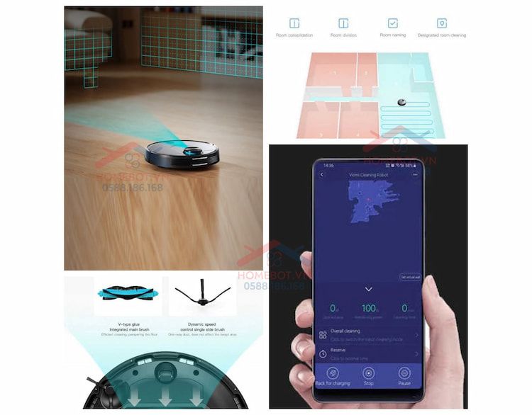 Kết nối XIAOMI VIOMI V2 PRO với điện thoại của bạn.
