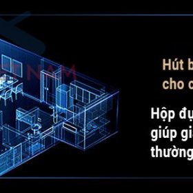 DEEBOT N5S GO trang bị hộp bụi dung tích lớn.