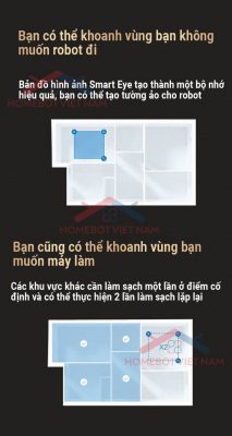 Dễ dàng phân vùng với DEEBOT N5S GO.