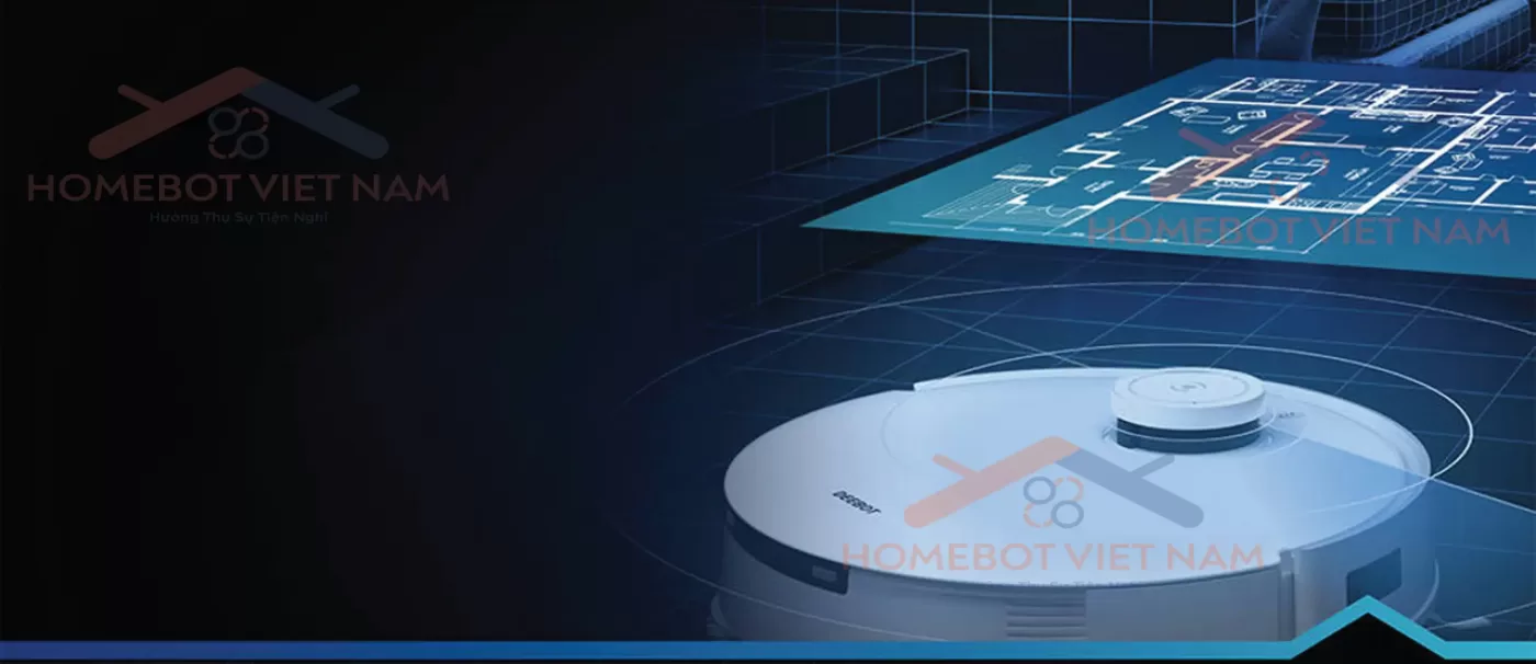 DEEBOT T10 OMNI được trang bị trợ lý ảo và hệ thống cảm biến thông minh.
