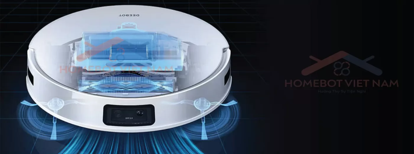 DEEBOT T10 OMNI hệ thống làm sạch kiểu mới và mạnh mẽ hơn.