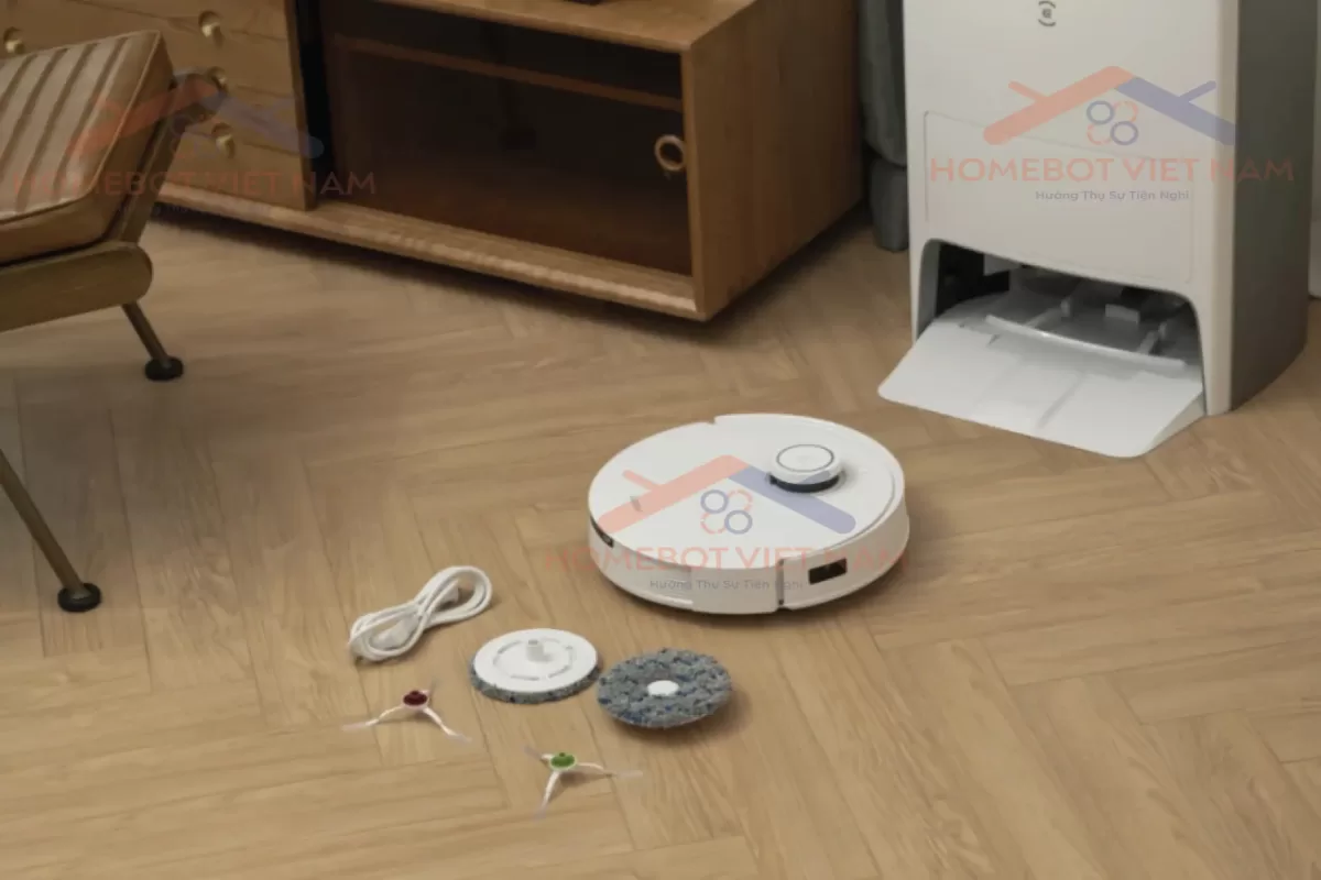 Bộ phụ kiện của DEEBOT T10 OMNI.