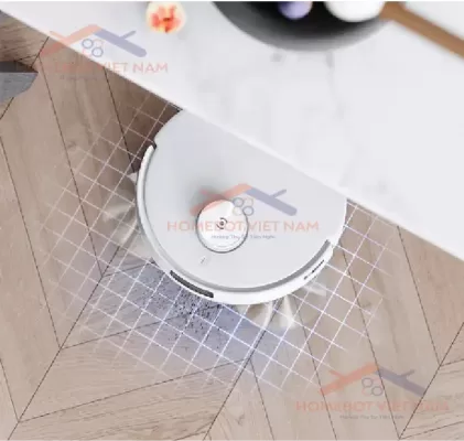 DEEBOT T10 PLUS có lực hút mạnh mẽ.