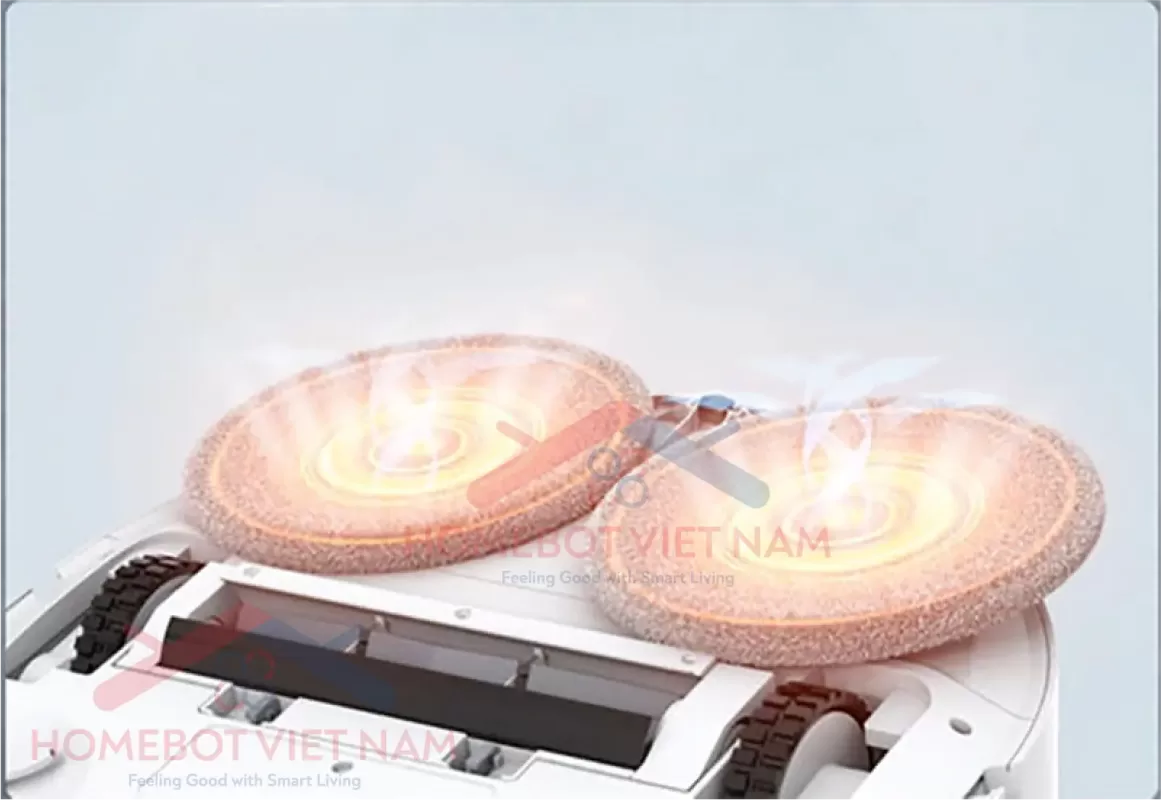 LYDSTO W2 sấy khô giẻ lau sau khi giặt xong.