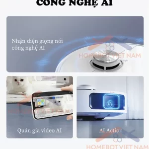 DREAME L10 PRIME - Xiaomi Dreame W10s tích hợp công nghê AI tránh vật cản thông minh
