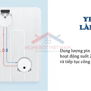 Robot hút bụi lau nhà Yeedi 2 Hybrid