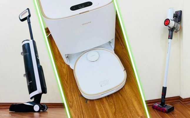 Robot hút bụi lau nhà VS Máy hút bụi lau nhà