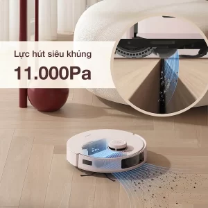 Ecovacs Deebot T30 Pro Omni với lực hút lên đến 11.000Pa