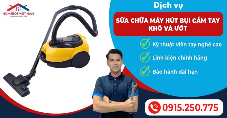 Sữa chữa máy hút bụi cầm tay khô và ướt