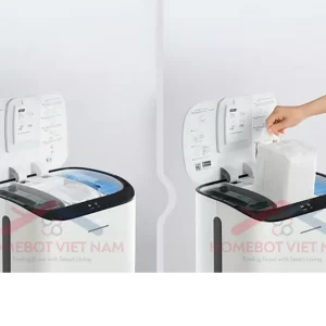 Túi bụi dung tích lớn, chứa bụi trong khoảng 2 - 3 tháng