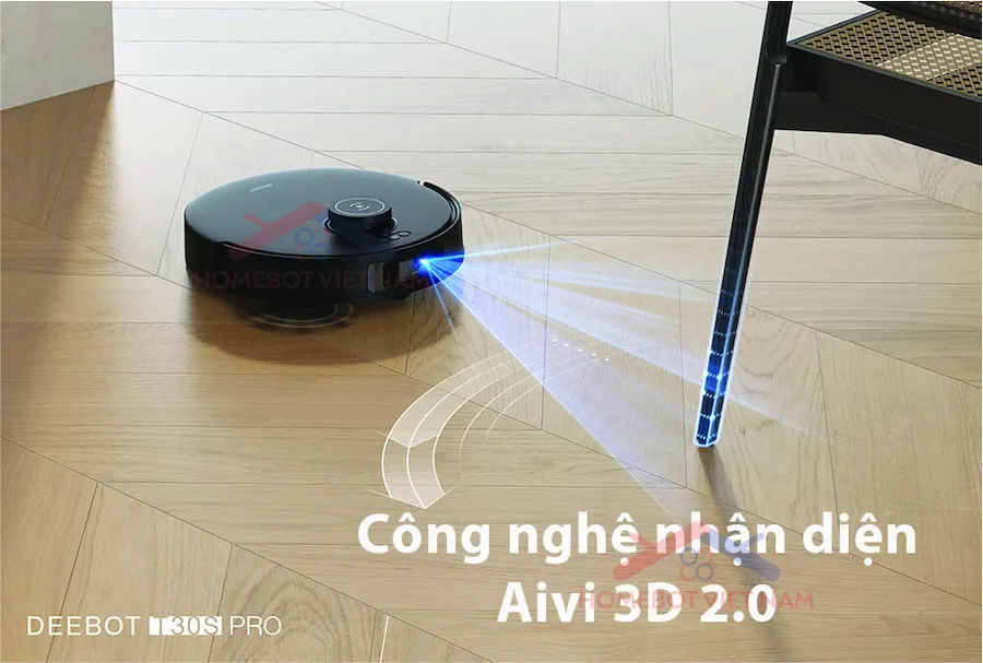 Công nghệ Aivi 3D 2.0 trên Ecovacs Deebot T30s Pro