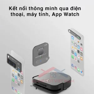 Kết nối ứng dụng Ecovacs thao tác dễ dàng