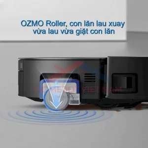 Công nghệ lau Ozmo Roller mới trên Ecovacs Deebot X8 Pro OMNI