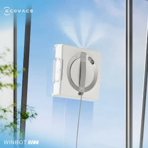Công nghệ phun sương góc rộng của Ecovacs Winbot W2 Omni