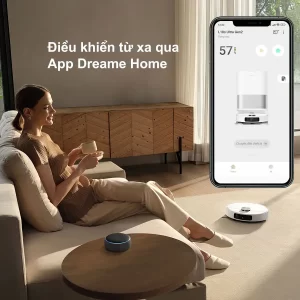 Kết nối và điều khiển dễ dàng hơn thông qua App Dreame Home