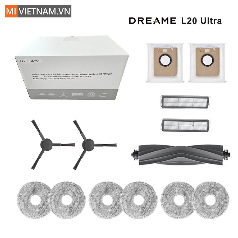 Hướng dẫn chọn mua và sử dụng bộ phụ kiện cho robot hút bụi Dreame hiệu quả
