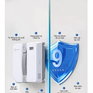 Robot lau kính Ecovacs Winbot Mini