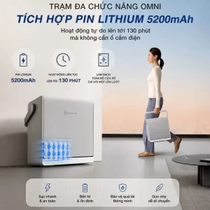 Robot lau kính Ecovacs Winbot W2S Omni