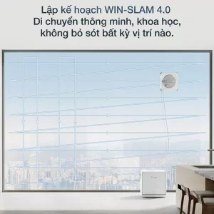 Robot lau kính Ecovacs Winbot W2S Omni